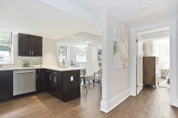 Oak hardwood parquet or luxury vinyl plank flooring